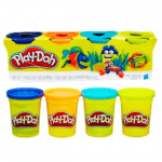 Ігровий набір Hasbro Play-Doh тісто для ліплення 4 баночки 448г - image-1